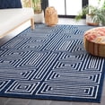thumbnail image 3 of Safavieh Amherst Dawa Geometric Area Rug, Navy/Ivory, 5'3" x 8', 3 of 13