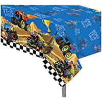 

2 Pcs Monster Truck Tablecloth Truck Tablecloth Truck Party Table Cover Plastic Monster Truck Party Table Cover for Cars Theme Birthday Party Decorations Monster Truck Party Supplies 54 x