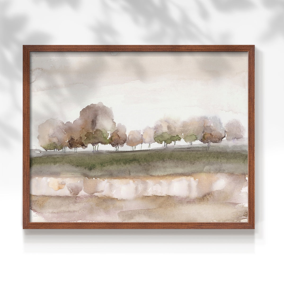 Soft Welcome Spring by Nan - Restickable Framed Giclée Print