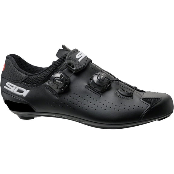 SIDI Genius 10 Mega Road Shoes - Men's, Black, 43