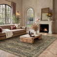 thumbnail image 2 of WIPONKEN 9x12 Area Rugs for Living Room Bedroom Dining Room Office Farmhouse, Machine Washable Non Slip Vintage Persia Rug Brown, 2 of 7