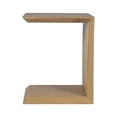 thumbnail image 6 of Jofran Nobu Modern Beveled Angle Wood Accent End C-Table, 6 of 8