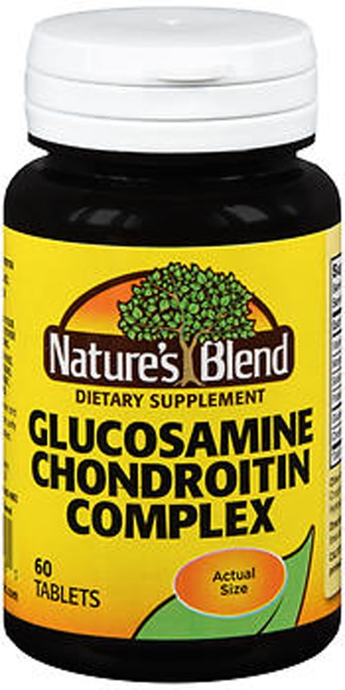 Nature's Blend Glucosamine & Chondroitin Complex Tablets, 60 Count