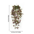 thumbnail image 3 of Kbndieu Artificial Green Hanging Plants Wall Decor, Indoor Outdoor Garden Porch Eave Wedding Wall Decoration on Clearance, 3 of 9