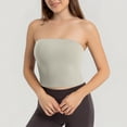 thumbnail image 2 of Top de yoga sexy para mujer, sin tirantes, chaleco deportivo, 2 of 6