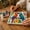 B, variant on 2D DIY Pixel Sticker Set Mosaic Art DIY Kit Handmade Animal Theme Mosaic Craft Set, Gifts suitable for adults Teenagers and children(C)