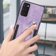 thumbnail image 5 of Allytech Samsung Galaxy S20 FE Case Wallet, S20 FE 5G Case, S20 FE 2022 Case, RFID Blocking Multiple Cards Slots Ring Holder Stand Shockproof Protective Hand Wrist Wallet Case Cover - Purple, 5 of 11
