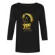 thumbnail image 5 of TaTaai Womens 2026 New Year Celebration Print Three Quarter Sleeve Top Round Neck Casual Blouse Holiday Festival Party Wear Gift, 5 of 5