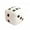 Black White, variant on Mdesiwst Dice Plush Doll PP Cotton Plush Dice Doll Funny Game Plush Toy for Home Decorations