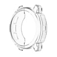 thumbnail image 1 of Funda con cubierta de reloj con marco transparente para carcasa de parachoques Instinct 2S (blanco), 1 of 7