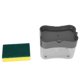 thumbnail image 1 of Dispensador de jabón portátil, contenedor manual de líquidos, organizador de jabón, prensa manual, caja de líquido para cocina, gris, 1 of 14