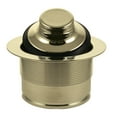 thumbnail image 4 of Westbrass 3-1/2" EZ-Mount Kitchen Sink Waste Disposal Drain Trim Set, Polished Brass, 4 of 5