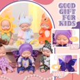 thumbnail image 4 of Minimuñecas Hanaive Reborn de 11 cm con 6 atuendos, juego de 6 niñas, 4 of 6