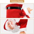 thumbnail image 5 of Handstand eléctrico de Papá Noel, juguetes giratorios de Navidad para niños, decoraciones de regalo de Navidad, 5 of 5