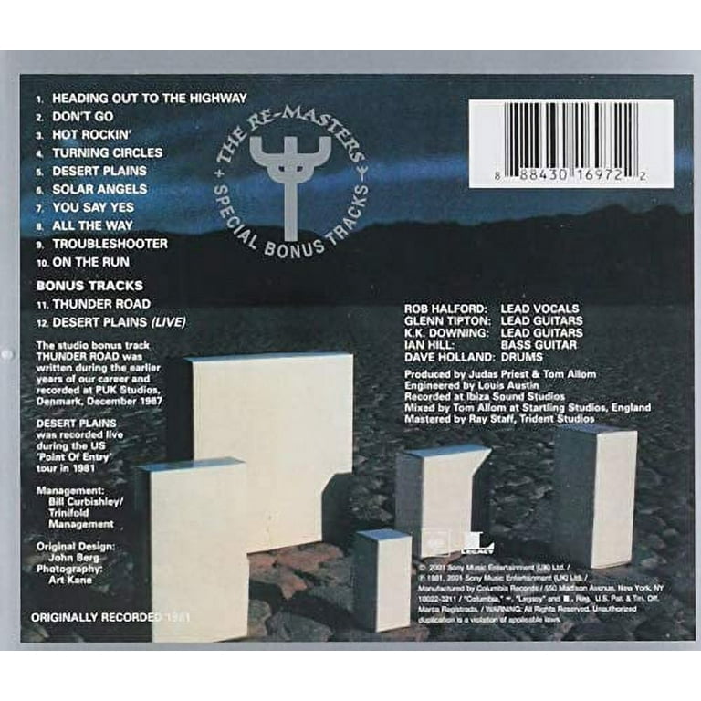 Judas Priest - Point of Entry - CD 