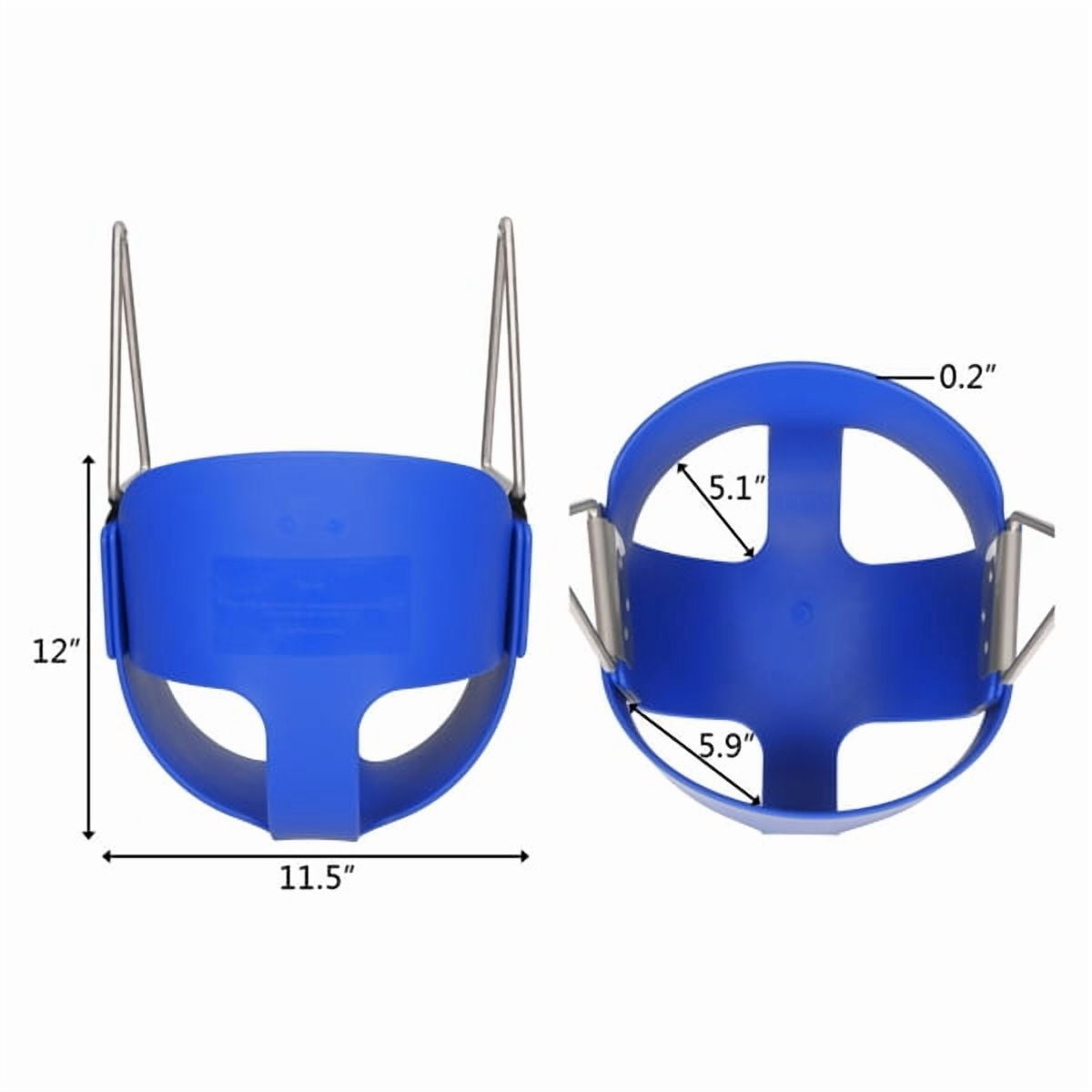Clearance! Swing Set Stuff Highback Full Bucket Swing Blue