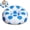 Blue, variant on Inflatable Basketball Chair PVC Blow Up Sofa,Comfortable Portable Lounge Couch,Folding Soccer Ball Bean Bag Chair,Inflatable Lazy Sofa Couch for Sports Theme Party Decor Room Balcony Pool Travel