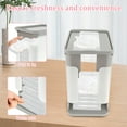 thumbnail image 2 of Plastic Breast Milk Freeze Organizer Double Insert Slots Breastmilk Freezer Container Easy Assembly Breast Milk Storage Bin With 30 Breastmilk Bags for Fridge Refrigerator, 2 of 8