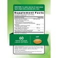 thumbnail image 2 of Turmeric Curcumin 1600mg | 60 Softgels | Non-GMO, Gluten Free Supplement | by Nature's Truth, 2 of 7