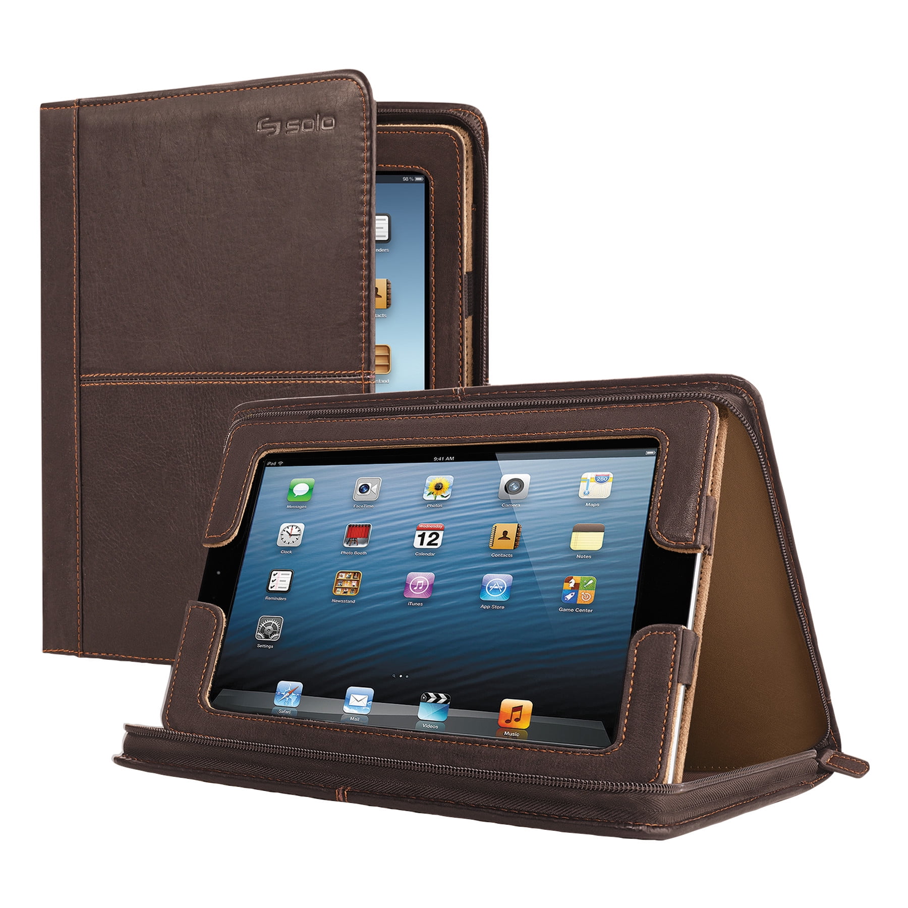 Solo Madison Leather Padfolio for iPad, iPad 2/3rd Gen/4th Gen