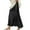 Black, variant on Daznico Women's High Waist Glitter Sequin A-Line Skirt, Slim Fit Elegant Long Skirt for Summer Streetwear,Size XL