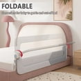 thumbnail image 4 of Toddler Bed Rails Grey, 59", 4 of 6