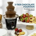 thumbnail image 4 of Nostalgia CFF965 Mini Fontaine à Fondue, Noire, 4 of 4