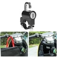 thumbnail image 4 of Candado antirrobo universal para casco de motocicleta, 22 mm-26 mm, color negro, con 2 llaves, 4 of 4
