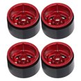 thumbnail image 4 of 4 PCS RC Car Wheel Hub 2.2in 12mm Hex Drive Aleación de aluminio 36mm Espesor Metal Wheel Hub para 1/10 Crawler Car, 4 of 8