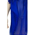 thumbnail image 4 of Bimba Women's Bathing Suit Cover Ups Georgette Bikini Swimwear Cover Up Sheer Tunic, 4 of 9