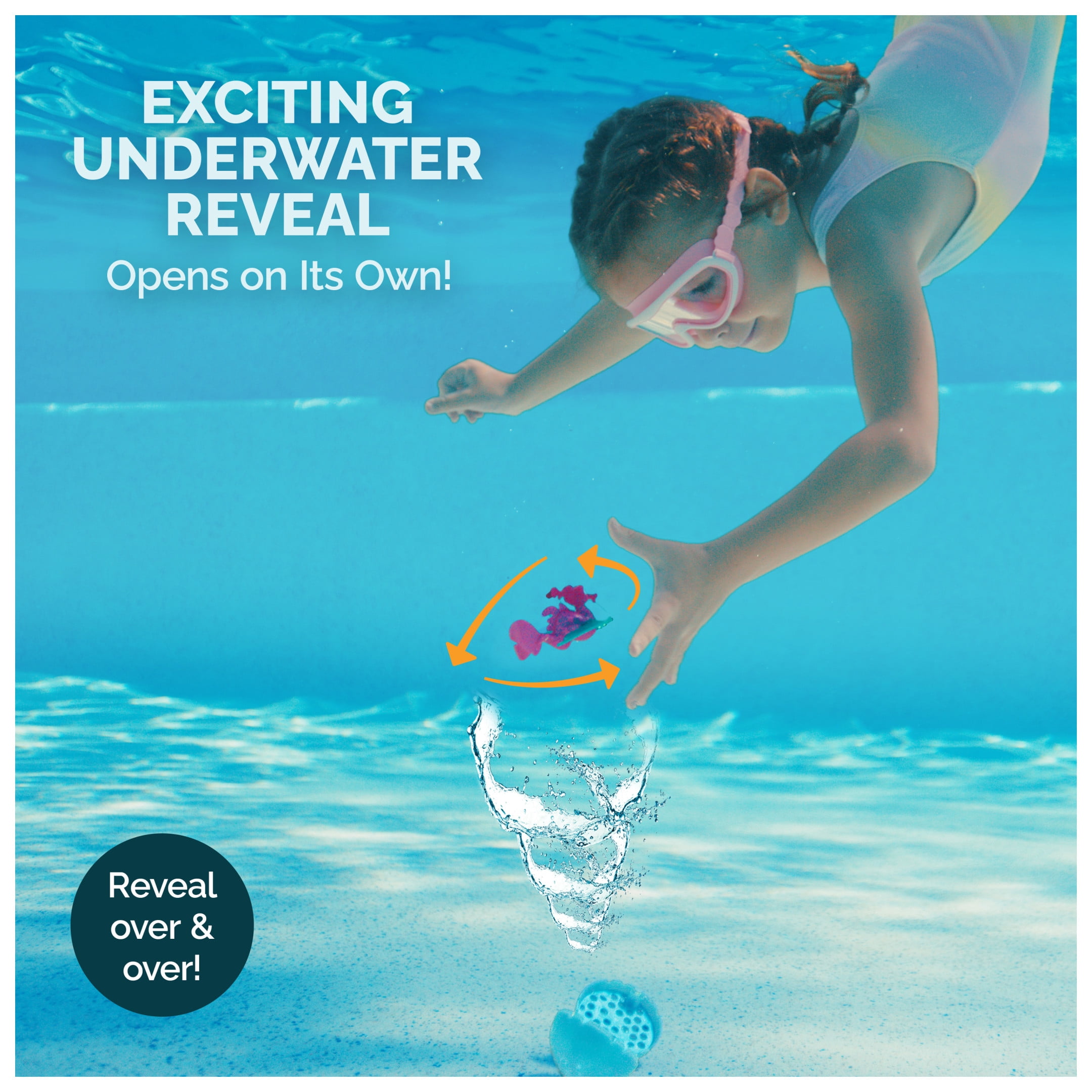 SwimWays Dive & Surprise Bubbles: Collectible Toys for Ages 5 and Up