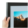 thumbnail image 4 of ArtToFrames Collage Photo Picture Frame with 1 - 10x13.75 and 2 - 11x14 Openings, Framed in Black with Baby Blue and Black Mats (CDM-3926-70), 4 of 8
