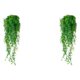 thumbnail image 2 of Kearding Accesorio de decoración falsa de planta de flor colgante de fondo de pared artificial Corto Verde 85CM 2piezas, 2 of 6