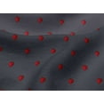 thumbnail image 4 of oneOone Tissu Jersey Viscose Imprimé Fraise au Mètre 60 Pouces de Large, 4 of 4