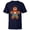 Navy, variant on Marvel Spider-Man Toon Holiday Gingerbread Man Cookie - Short Sleeve T-Shirt for Kids - Customized-Red