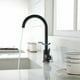 thumbnail image 3 of Grifo de cocina de calidad profesional, grifo mezclador de agua fría y caliente de calidad comercial, grifo de fregadero de acero inoxidable giratorio de 360 grados con cartucho de cerámica para uso, 3 of 4