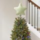thumbnail image 1 of wonima02 Plush Star Tree Topper, Furry Glittery Star Treetop Ornament for Christmas, Holiday Decor, and Festive Party Decorations (Green), 1 of 1