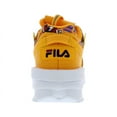 thumbnail image 3 of Fila Disruptor II EXP Cubic Womens Shoes Size 6.5, Color: Radiant Yellow/Rhubarb/Fila Navy, 3 of 5