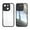 Black, variant on for iPhone 15 Case Clear Slim, [Built in Lens Protector] [Non Yellowing] TPU Bumper Transparent Back Hard Shell Shockproof Thin for Men Women for iPhone 15, Black