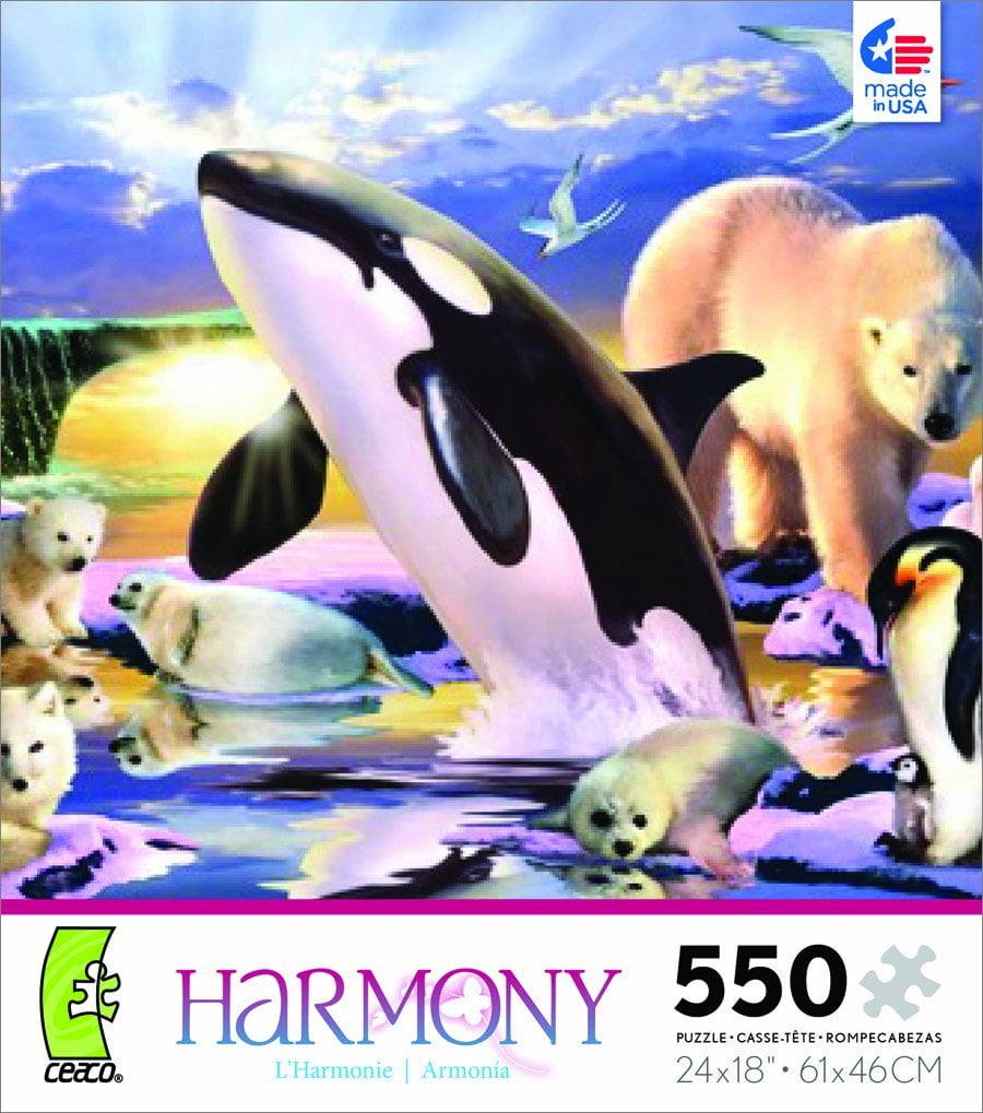 Harmony Polar Kingdom Jigsaw Puzzle, 550 Piece Puzzle By Ceaco