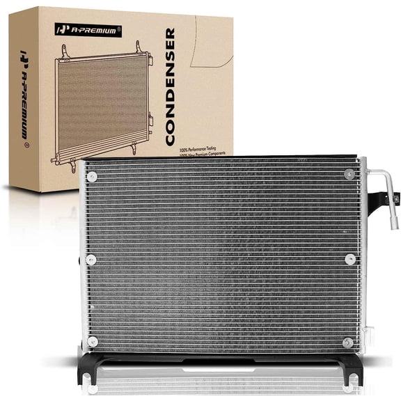A-Premium Air Conditioning A/C Condenser Compatible with Dodge Ram 1500 1998-2001, Ram 2500 3500 1998-2002, Replace# 3016, 55055824AA