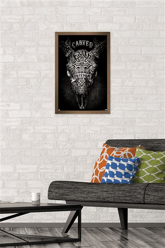 Sheena Pike - The Zodiacs Lil Dragonz Wall Poster, 22.375" x 34" Framed