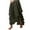 Army Green, variant on LOVZFMLL Long Skirts for Women Tiered High Low Hem Boho Lace Maxi Skirts Elastic Waist Swing Flowy Casual Beach Vacation Clothes Black S