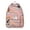 Hawaiian Tropica, variant on Psychedelic Mandala Art Canvas School Backpack for Women, Colorful Trippy Bohemian Meditation Daypack, Geometric Floral Pattern Travel Laptop Bag