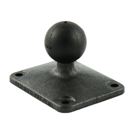 RAP-B-202U-225 RAM Mounts 1-inch Composite Ball Base with 1.5" x 2" 4-Hole Pattern