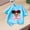 Light Blue, variant on YUSIM Girls Graphic Cotton T Shirts- Casual Short Sleeve Crewneck Cute Kids Summer Tops White Size 7-8T