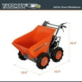 thumbnail image 3 of YARDMAX YD4103 Powered Wheelbarrow Briggs and Stratton CR950 65 HP 208cc, 660 lb, 3 of 8