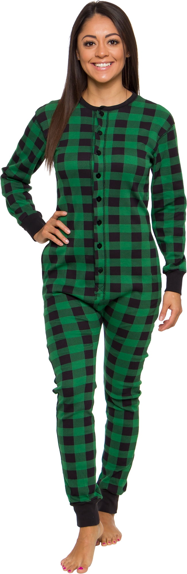 buffalo plaid jogger pajamas