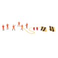 thumbnail image 4 of Figuras de bomberos en miniatura perfke 1:50 Diorama personaje tren, 4 of 9