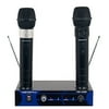 VocoPro Dual Channel VHF Wireless Microphone Set Band 3